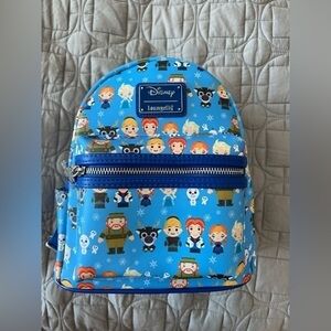 Loungefly Disney Frozen Chibi Mini Backpack NWT